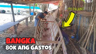 PAG GAWA NG AKING BAGONG BANGKA | 80K NA ANG AKING NAGASTOS | Bagong Bangka