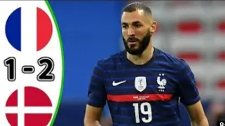 Denmark Vs France 2-1 Highlight & All goals- UEFA Nations League 2022