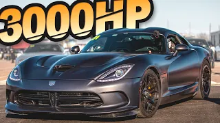 3000HP Turbo Street Viper! Air Shifted Sequential + 400 Shot Nitrous (2400lb-ft OF TORQUE)