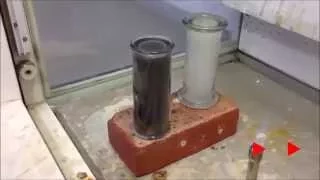 Reacting alkali metals with chlorine