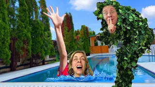 🤯 PRANK: i-am SPERIAT ca OMUL TUFIȘ 😂 CADE în PISCINĂ ❓