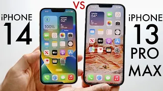 iPhone 14 Vs iPhone 13 Pro Max! (Comparison) (Review)