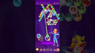 BUBBLE WITCH 3 SAGA LEVEL 2955 ~ NO BOOSTERS, NO CATS, NO HATS