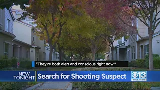 Stockton Police searching for a suspect after double shooting leaves 2 people injured