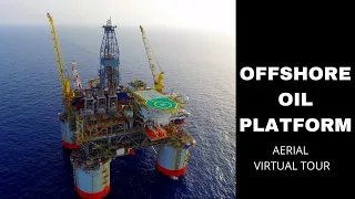 How America Get Its Oil: Gulf of Mexico Offshore Oil Rig Drone Video Tour