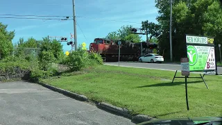 CN Train 586 Eastbound May 31, 2024