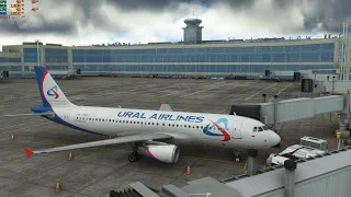 Выполняем рейс SVR299 с контролем: Москва UUDD - Екатеринбург, Кольцово USSS | MFS2020 | Fenix A320