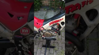 Montesa 315r started first kick after 3 years being stood still