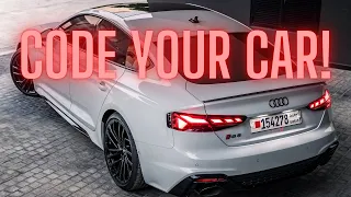 Coding and unlocking hidden features on my 2021 Audi RS5 Sportsback with OBDeleven