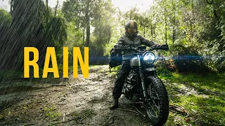 Soothing Rain | Motorcycle Camping ASMR