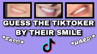 Guess The Tiktoker By Their Smile!