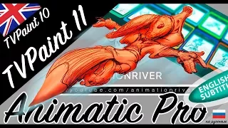 Как сделать ANIMATIC PRO, STORYBOARD в TVPaint animation 11 /How to animatic TVPaint tutorial - eng