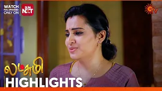Lakshmi - Highlights | 01 May 2024 | New Tamil Serial | Sun TV