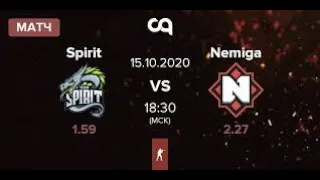 [RUS] Spirit vs Nemiga - IEM New York 2020 CIS [24.10.2020]