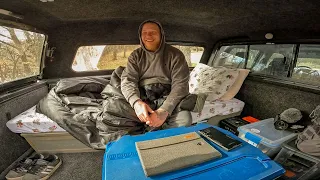 Solo Truck Camping - A 100 foot Tall Obelisk & Steak Kebabs On The Campfire