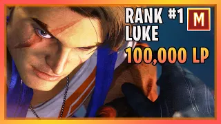 SF6 ▰ Rank #1 Modern Luke - 100,000 LP (Street Fighter 6)