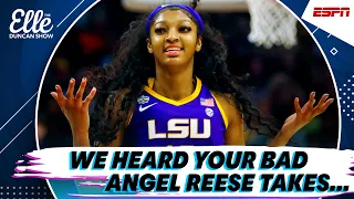 🏀 👀Angel Reese backlash after LSU vs. Iowa game | The Elle Duncan Show