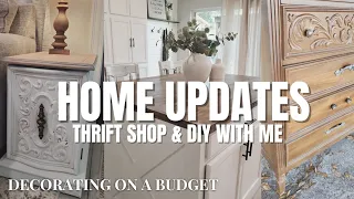 Thrift shop with me | DIY decor on a budget | Farmhouse style decor on a budget | Small home decor