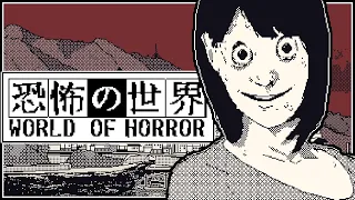 WORLD OF HORROR First Look - Junji Ito × Lovecraft Survival Adventure Roguelite