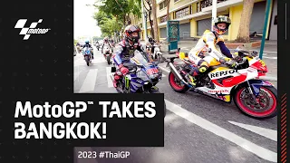 MotoGP Parade in Bangkok!  | 2023 #ThaiGP