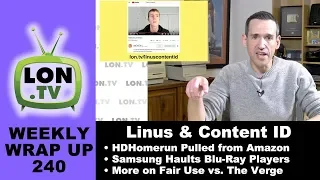Linus, Fullscreen, and ContentID, HDHomerun Pulled from Amazon, and More