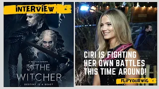 FREYA ALLAN 'THE WITCHER SEASON 2' INTERVIEW!