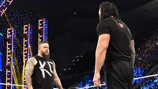 Roman Reigns entrance + brawl & Kevin Owens return on WWE Smackdown 11/18/22