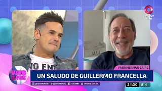 Hernán Caire sobre Guillermo Francella: "Tenemos una amistad increíble, es como mi padrino"