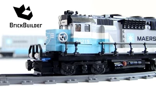 Motorized 2x Lego Maersk Train 10219!!!