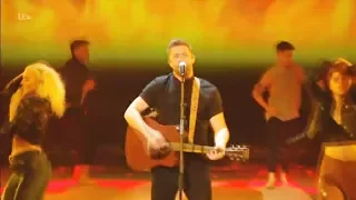 Matt Linnen sings Livin' la Vida Loca &Comments X Factor 2017 Live Show week 2 Sunday