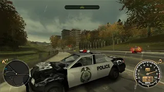 Need For Speed Most Wanted Mod Driving Cop Cars (PS2)