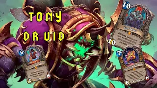 Бич Контроль Колод | Tony Druid | Hearthstone - Фестиваль Легенд