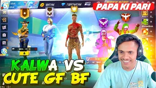 Me Vs 4 Pro girls 😨❤️ - grandmaster girls call me noob || papa ki pari ka attitude 😤 - free fire