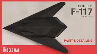 F-117 Nighthawk | Academy 1/48 | Pt. 2 Paint & Detailing