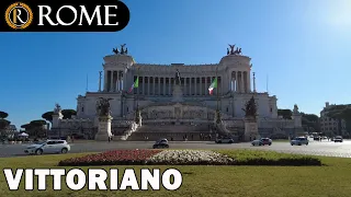 Rome guided tour ➧ Victor Emmanuel II Monument [4K Ultra HD]