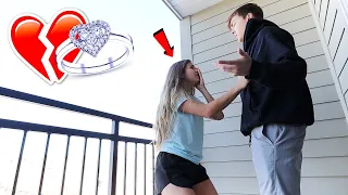 “THE RING WAS JUST FOR VIEWS” To See How She Reacts (TOO FAR)