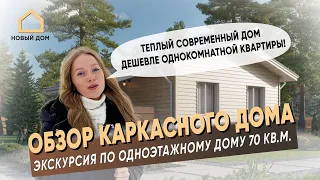 Строительство каркасных домов в Иваново. Обзор строительства одноэтажного каркасного дома в Иваново.