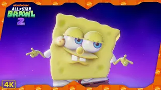 Nickelodeon All-Star Brawl 2 ⁴ᴷ Arcade Mode (Spongebob gameplay)