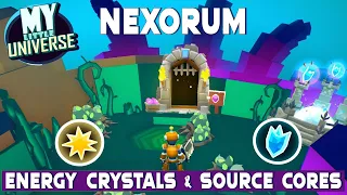 My Little Universe - Nexorum: All Energy Crystals and Source Cores (PC/Switch)