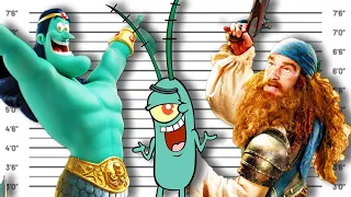 If SpongeBob SquarePants Villains Were Charged For Their Crimes (Nickelodeon Villains)