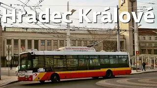 HRADEC KRÁLOVÉ TROLLEYBUS | Trolejbusy v Hradci Králové [2017]