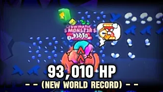 The Most HEALTH Ever In Brawl Stars🤯🔥[New World Record]