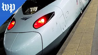 Go inside Amtrak’s new high-speed train