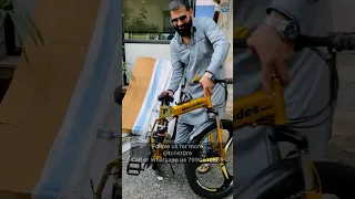 Happy Customer From Ahmedabad | Most Demanding Mercedes Benz Foldable Bicycle Imported Cycle #shorts