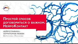 НейроГрафика. Как подготовиться к переговорам через алгоритм НейроКонтакт / Вероника Леонова