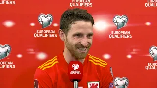 A delighted Joe Allen speaking after Wales beat Austria in Cardiff!