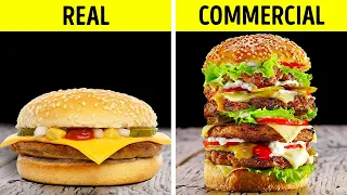 SHOCKING COMMERCIAL TRICKS WITH FOOD || Amazing Cooking Hacks WITH FOOD