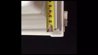 Замер уплотнителя холодильника