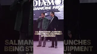 Bollywood Superstar Salman Khan, Danube Properties chairman Rizwan Sajan at the launch of Diamondz