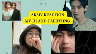 Army reaction mv IU "Love Wins all" with Taehyung #iu #taehyung #armybts #armyreaction